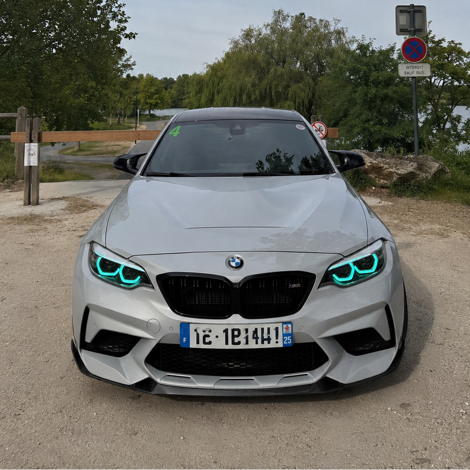 Angel Eyes pour BMW M2, Série 2, F87, F22, F23 LCI (2018-2020)