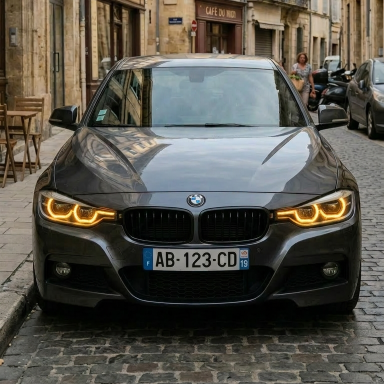 Angel eyes pour BMW Serie 3 F30, F31 LCI (2016-2019)