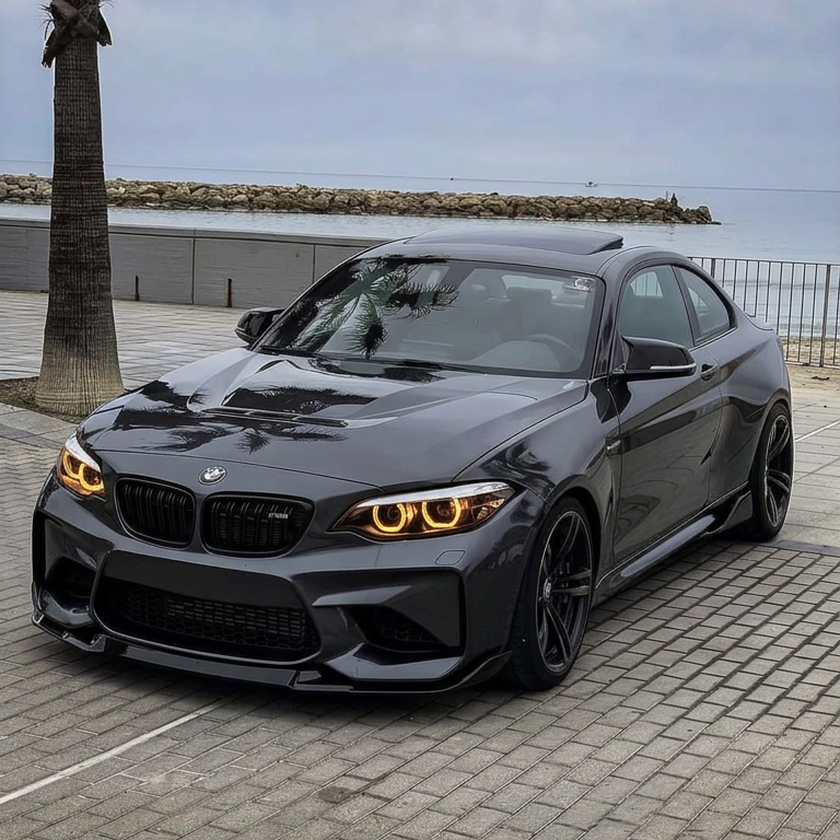 Angel Eyes pour BMW M2, Série 2 F87, F22, F23 (2014-2018) – Phares Xénon - pré LCI