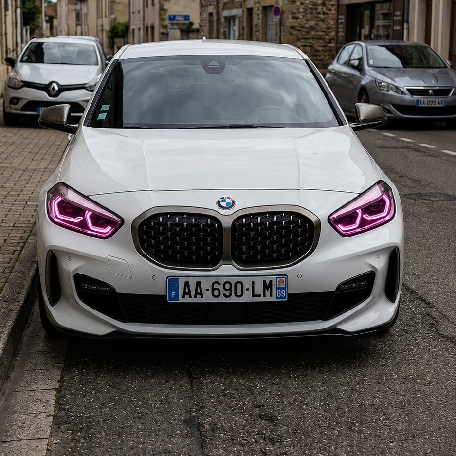 Angel Eyes RGBW Personnalisables pour BMW Série 1 F40 & Série 2 Gran Coupé F44 (2021+)