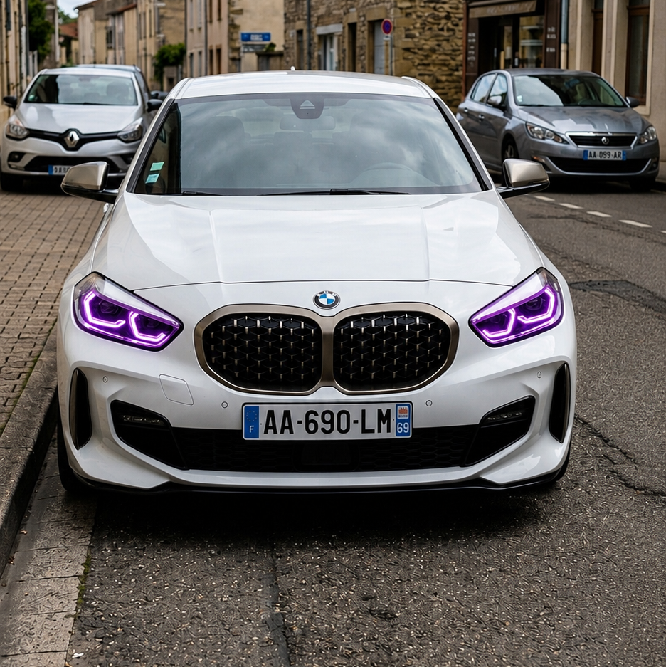 Angel Eyes RGBW Personnalisables pour BMW Série 1 F40 & Série 2 Gran Coupé F44 (2021+)
