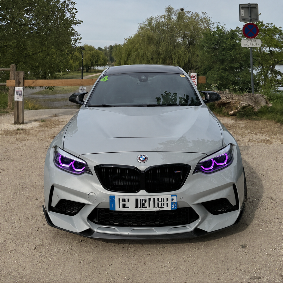 Angel Eyes pour BMW M2, Série 2, F87, F22, F23 LCI (2018-2020)