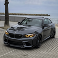 Angel Eyes RGB personnalisables (multicolore) pour BMW M2, Série 2 F87, F22, F23, pré-LCI (2014-2017)