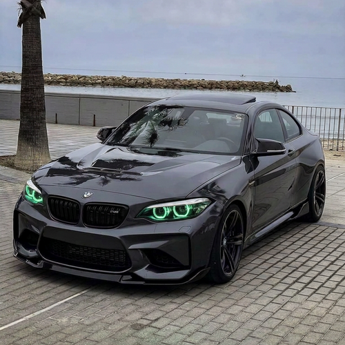 Angel Eyes pour BMW M2, Série 2 F87, F22, F23 (2014-2018) – Phares Xénon - pré LCI