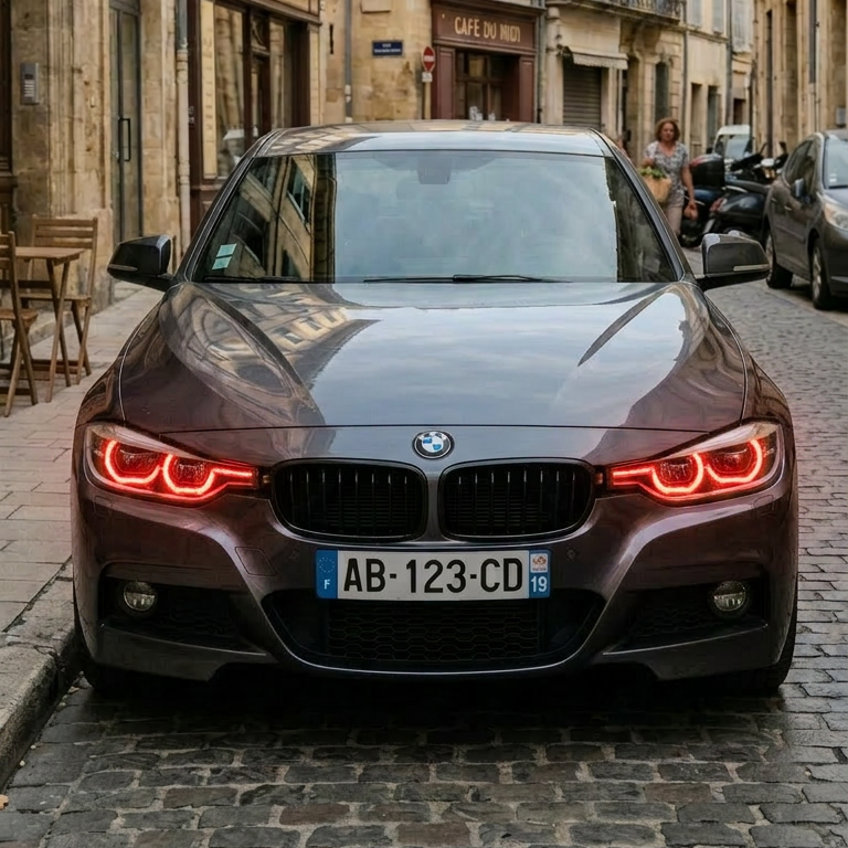 Angel eyes pour BMW Serie 3 F30, F31 LCI (2016-2019)