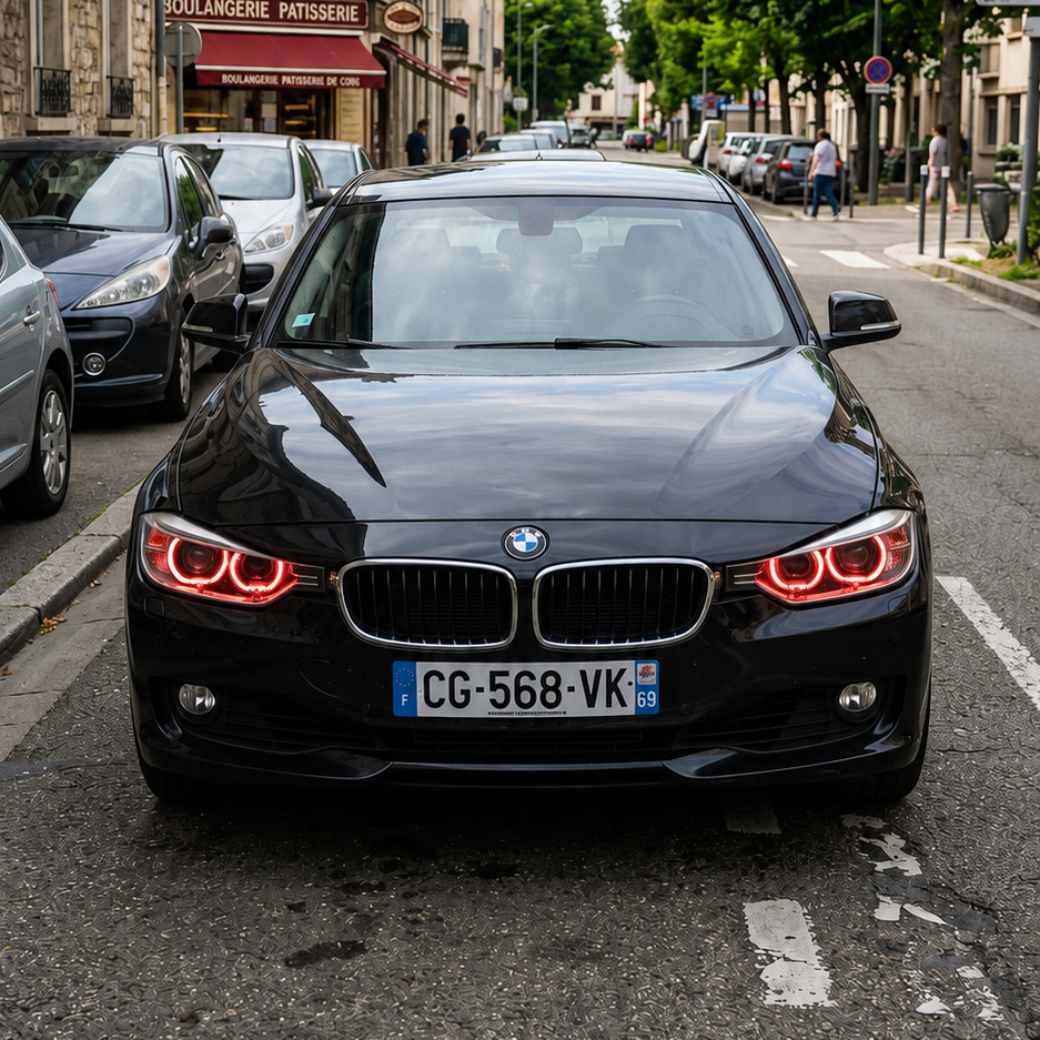 Angel Eyes RGB Personnalisables pour BMW Série 3 F30, F31, F34, F35 pré-LCI (2013-2015)