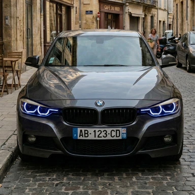 Angel Eyes RGB Personnalisables pour BMW Série 3 F30, F31, F34, F35 pré-LCI (2013-2015)